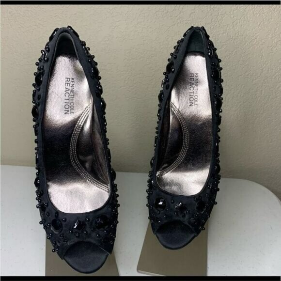 Kenneth Cole Jeweled Heels  - Picture 2 of 6